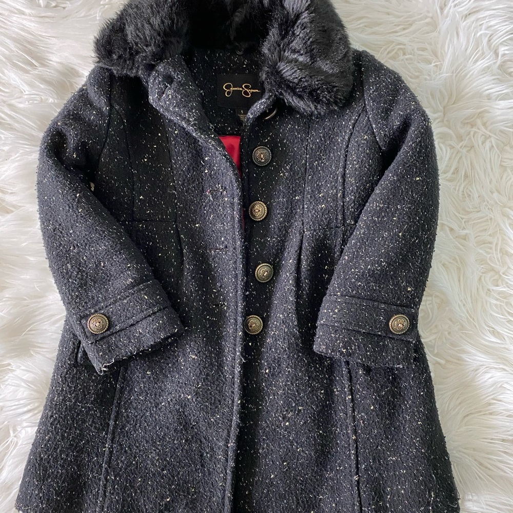 Jessica Simpson peacock jacket